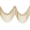 Cymtoo 1 Yard Alloy Gold Fringe Trim Sewing Beaded Lace