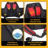 Children's Motorcycle Seat Belt with 4-in-1 Buckle, Baby Fall Protection,