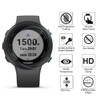 AKWOX [4-Pack] Tempered Glass Screen Protector for Garmin Swim 2
