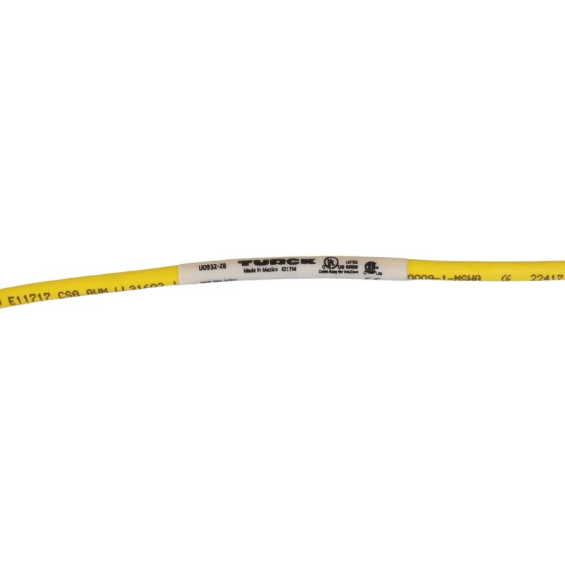 Pkg 3m-2/sv Cable De Conexión 3 Pin 2 Metros Turck