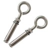 AIVOOF Concrete Eye Bolt,2 Pack M8 Stainless Steel Expansion Screws