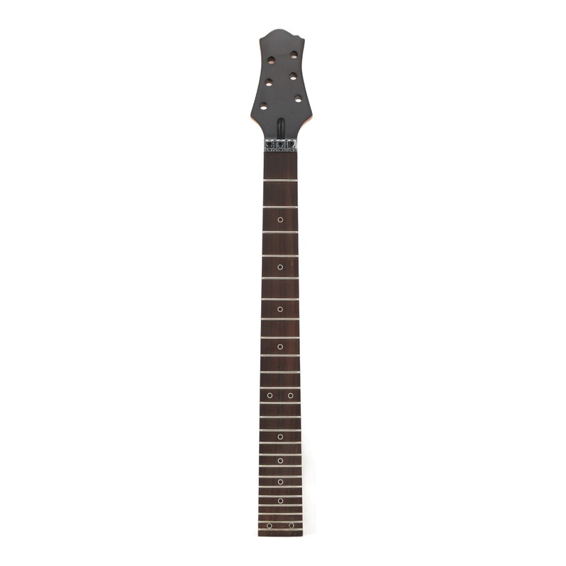 Guitar Neck Fingerboard 24 Fret 25.6in Smoothly Elegant Wood Electric