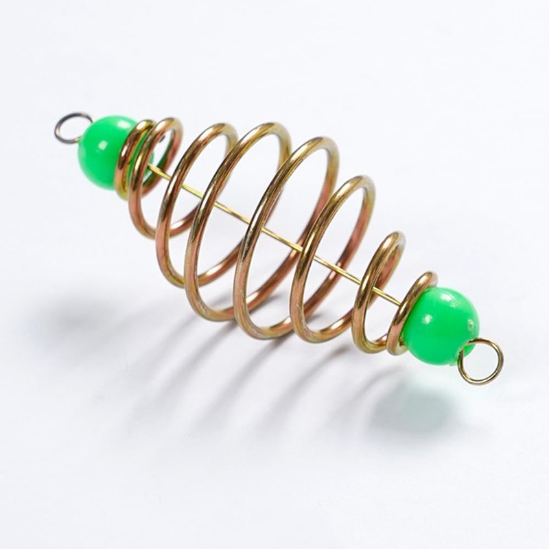 GreenCore Fishing Feeder, 14mm Luminous Beads Feeder for Fishing Method