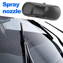 JNNJ 2 Stücke Auto Scheibenwaschdüsen Scheibenwischer Waschdüse, Scheibenwaschdüsen Auto Frontscheibenwischer Waschdüsen, Beheizte Scheibenwaschdüsens, Auto Scheibenwaschdüsen Sprühstrahl Beheizte