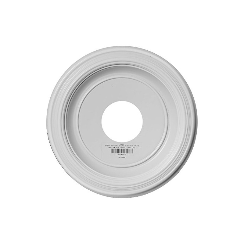 13"OD x 3 1/2"ID x 1 1/4"P Traditional Thermoformed PVC