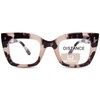 OPTOFENDY Bifocal Reading Glasses for Women, Clear Top Cat Eye