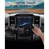 KOOGEN Tempered Glass Screen Protector for Dodge Ram 1500 2019-2025,Infotainment