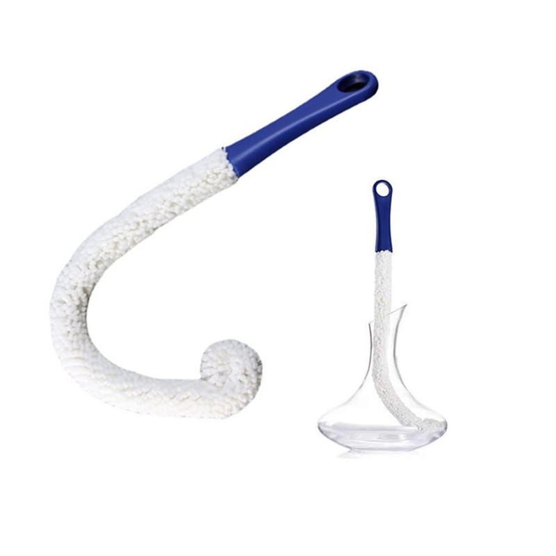 Wine Cleaning Brush Flexible Long Bottle Brush Cleaner for Wine