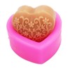 Longzang Rose Decoration Heart Silicone Soap Mold Craft Molds DIY