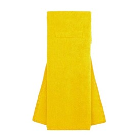 Customize Your Number & Color - Yellow Gold Football Towel with Hook and Loop Belt Attachment - Perfect for Quarterback Runningback Wide Reciever Linebacker