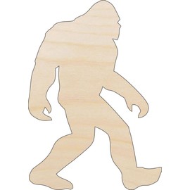 Bigfoot - Laser Cut Out Unfinished Wood Craft Shape MYTH26 24" / 1/4" thick