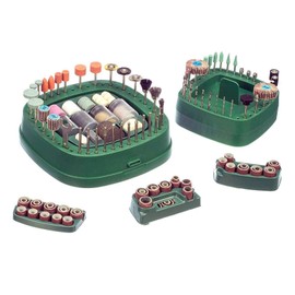 Universal Tool 276 Pc Rotary Tool Accessories Kit with Revolving Stand