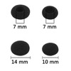 ALXCD Gel Eartips for Voyager Legend Headset, 3 Pcs Soft