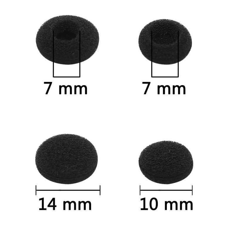 ALXCD Gel Eartips for Voyager Legend Headset, 3 Pcs Soft