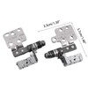 BEIDUOYANG 3.7x3.3cm Laptop LCD Hinges Set Left + Right Screen