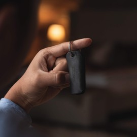 Donbolso® Colt I Leather Key Case for 1-6 Keys, for Men and Women Colt Leather, Vintage-black