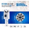 Car Air Purifier 3in1 Premium Stainless Steel HEPA Filter Ionizer