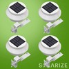 BRIGHTOLOGY Incredalight - Solarize Waterproof Outdoor Solar Gutter Lights (4