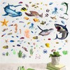 HOTIYOK Wall Sticker Sea Deep Sea Fish Stylish Sea Life