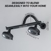 BEIYI Dual Double Shower Head for Couples, High Pressure 5