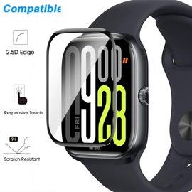 USDILU 4 Pack Mica para Smartwatch Redmi Watch 5, Soft Film Screen Protector Pantalla Pet reloj Inteligente Accessories