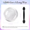 Born Pretty Silver Chrome Nail Powder Super Glossy Mirror Effect