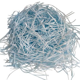 200g Blue Shredded Tissue Paper For Gift Boxes & Hampers, Gift Wrapping Accessories,Hamper Filling,Gift Packaging Filler