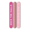 Lady Jayne Geo Pattern Holiday Nail File Set of 3