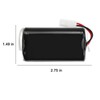 MULS 14.4V 2600mAh Vacuum Cleaner Battery, Compatible with RobZone LI-022148-BYD