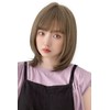 Bright Lara hf1420-UK Full Wig, Medium Wig, Inner Color, Wig,