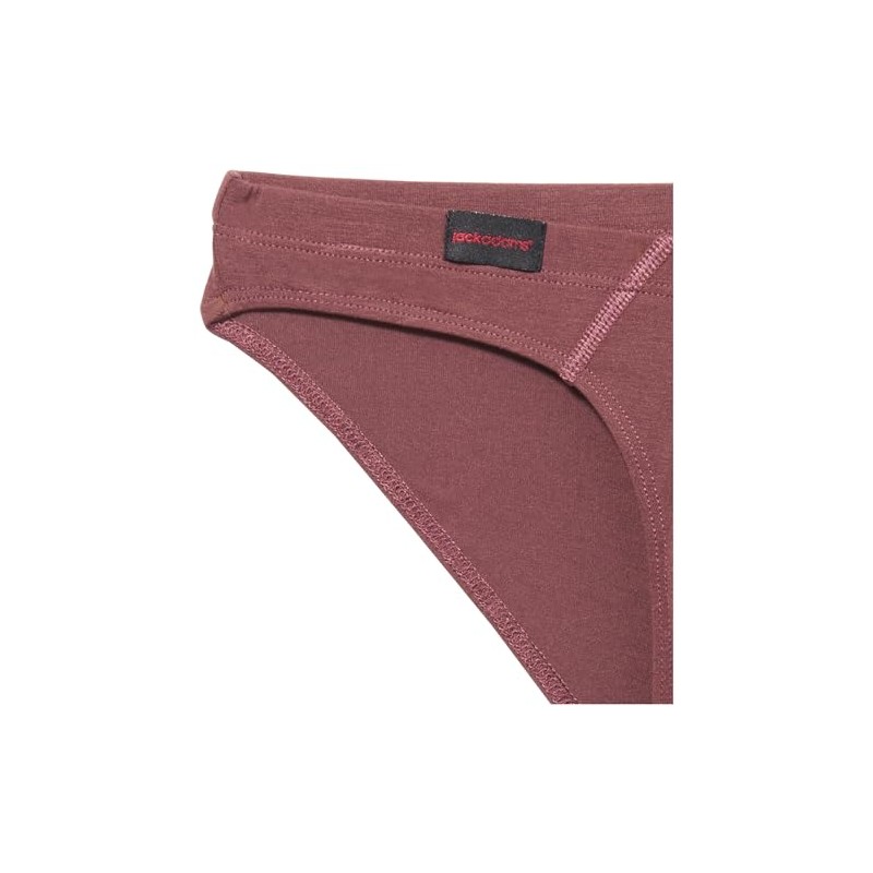 Jack Adams Men's Bikini Brief, Deep Mahogany