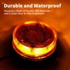 WUSHIXAN 1Pcs Led Beacon Light Yellow Strobe Lights with I
