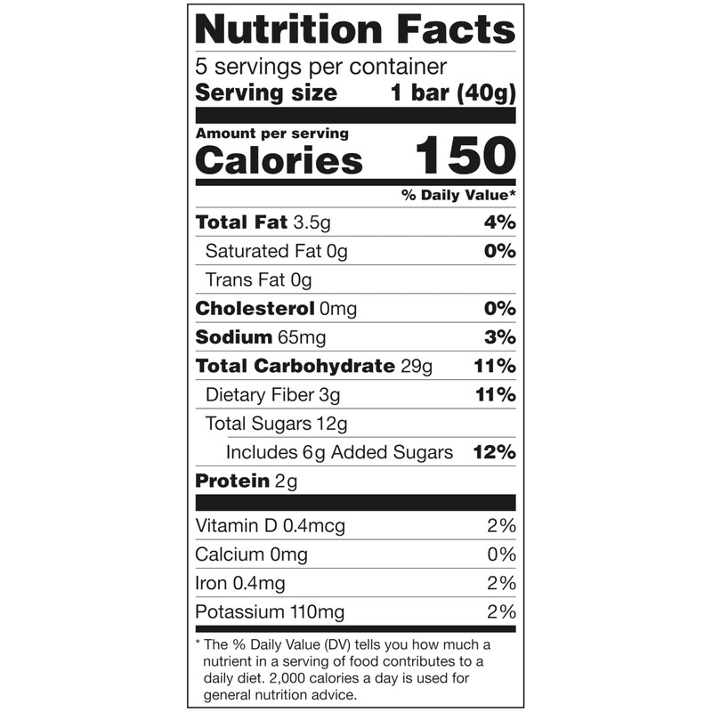 Glutino Gluten Free Oven Baked Bar, Strawberry, Naturally Flavored, 5