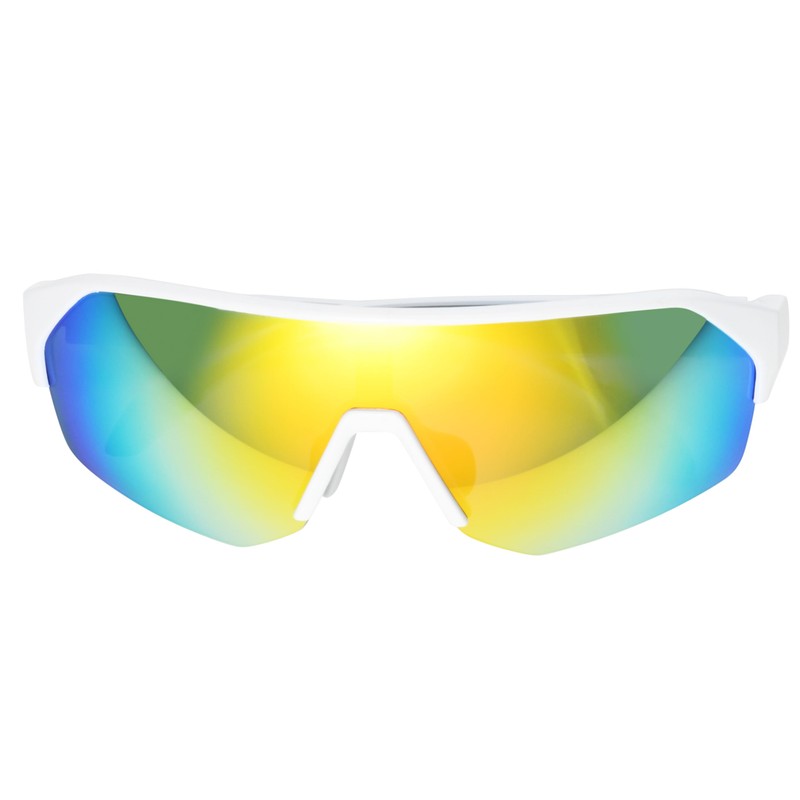 Rawlings Falcon Pulse Shield Sunglasses, White, 141mm