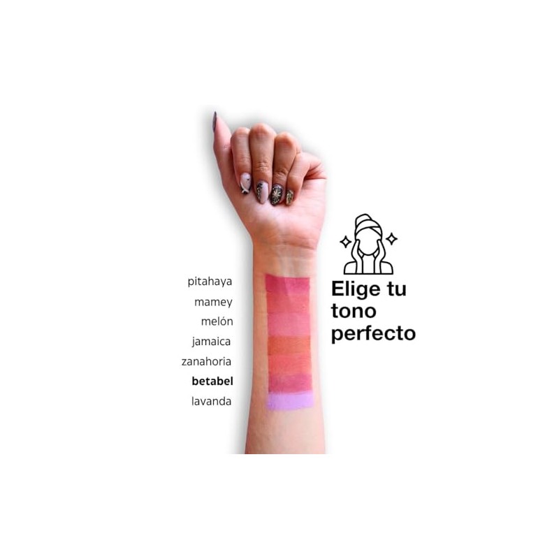 Rubor en Polvo Compacto, para Piel Grasa y Sensible, con