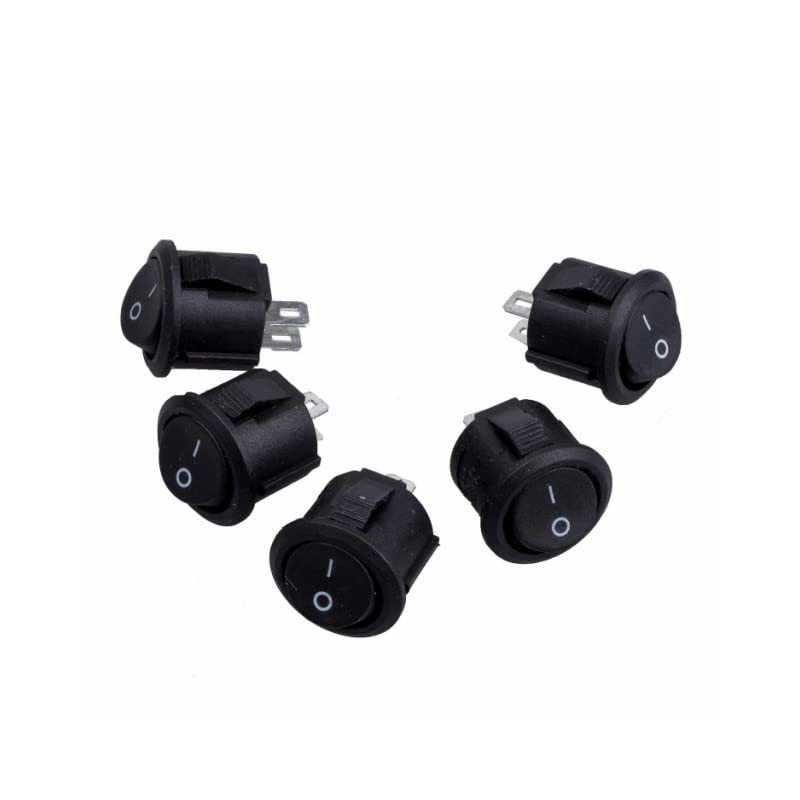 Gooing Rocker Seesaw Switch Snap In Round Universal Recessed Boat