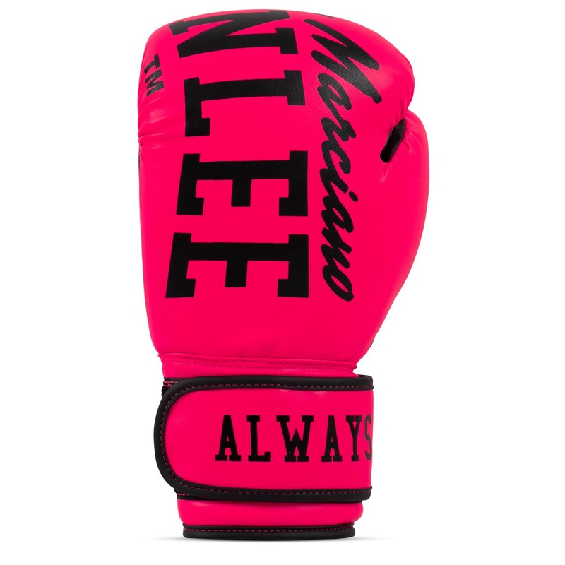 Benlee Boxing Gloves Faux Leather Chunky B 12 oz Neon