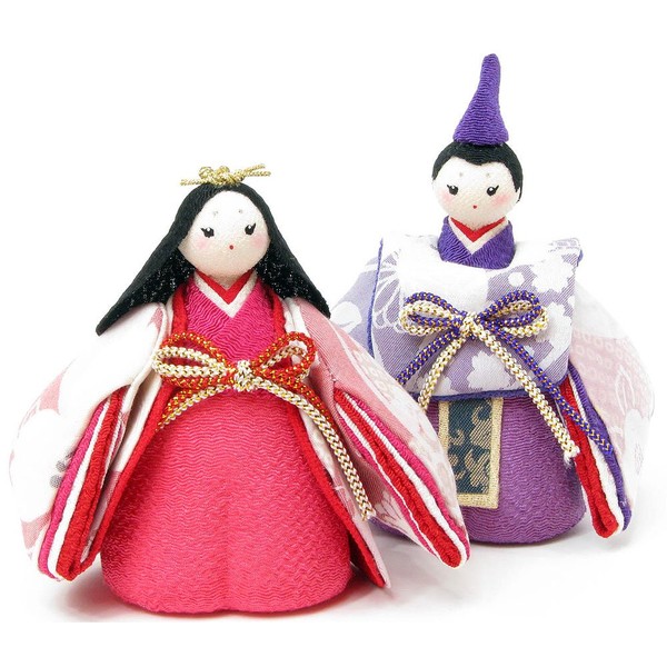 Hina Doll, Compact, Crepe Crafting, Plump Standing Hina, Flat Decoration