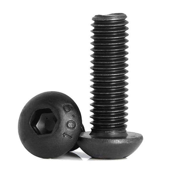 30 Pcs M4-0.7 x 35mm Button Head Socket Cap Screws,