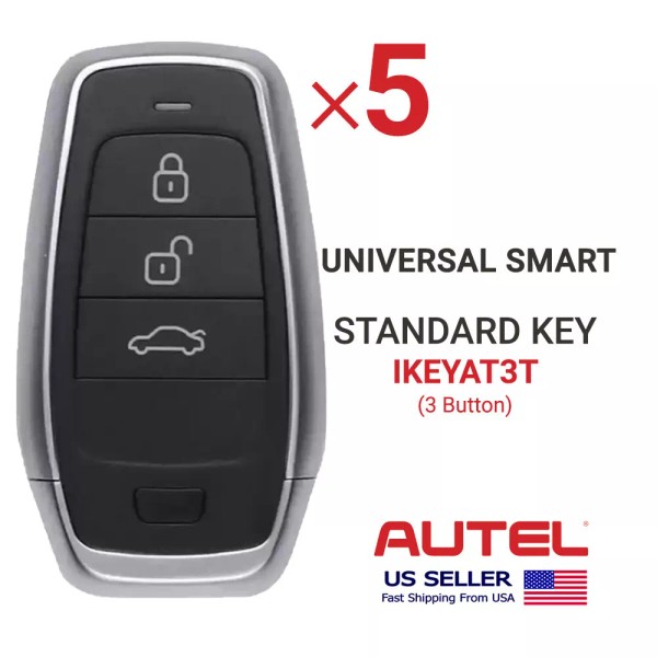Autel 5X Autel iKey Universal Smart Key Standard 3 Button