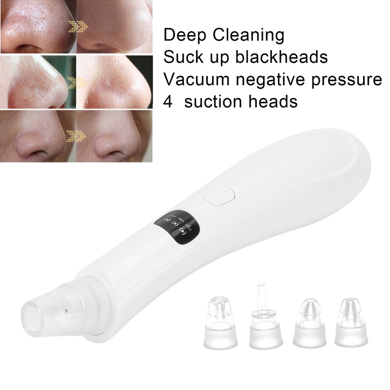 Blackhead Pore Vacuum Cleaner Electric Face Nose Acne Whitehead Extractor