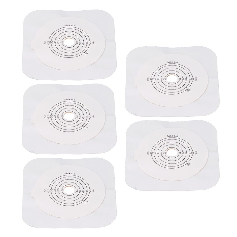 5Pcs Ostomy Barrier Ring Leakage Proof Versatile Ostomy Barrier Extender