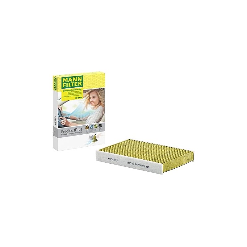 MANN-FILTER FP 2743 Cabin Air Filter - CARS + TRANSPORTERS
