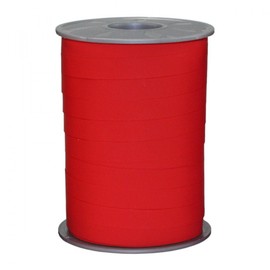 C.E. Pattberg Geschenkband Matt rot, 200 m Ringelband Paperlook zum Einpacken von Geschenken, 10 mm Breite, Zubehör zum Dekorieren & Basteln, Dekoband für Präsente, zu jedem Anlass