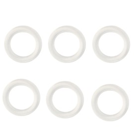 JLM MARINE 6PCS 311598 Fill and Drain Screw Washer for Johnson Evinrude OMC Engines Gearcase Lower Unit Oil Drain Screw Gasket 3852105 777517 18-4248