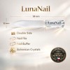 Glass Nail File & Buffer for Natural Nails, Czech Crystal