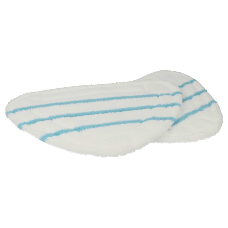 vhbw 2 x Mop Covers Compatible with Clean Maxx Steam