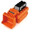 Takara Tomy Tomica Plarail Block Bulldozer Toy for Ages 3