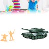 1: 72 Alloy Tank Toy High Simulation Pull Back Tank
