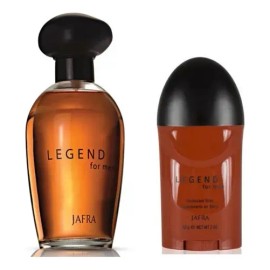 Jafra Legend For Men + Desodorante Fragancia Hombre Amaderado